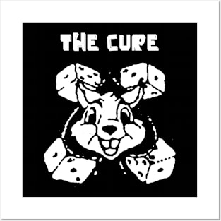 the cure dice bunny Posters and Art